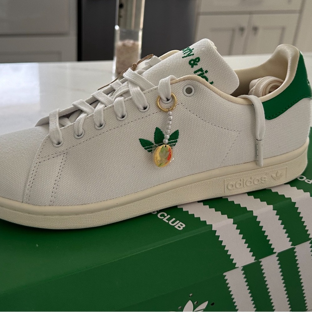 Women’s adidas Sporty & Rich Stan Smith canvas sneakers / NWT / SZ 9